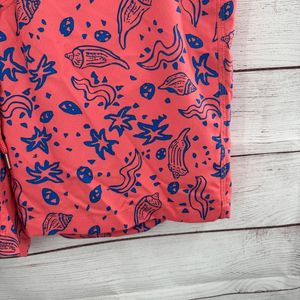 Southern Tide Swim Trunks Shorts Mens XL The Skipjack Sunset Coral Sea‎ Party